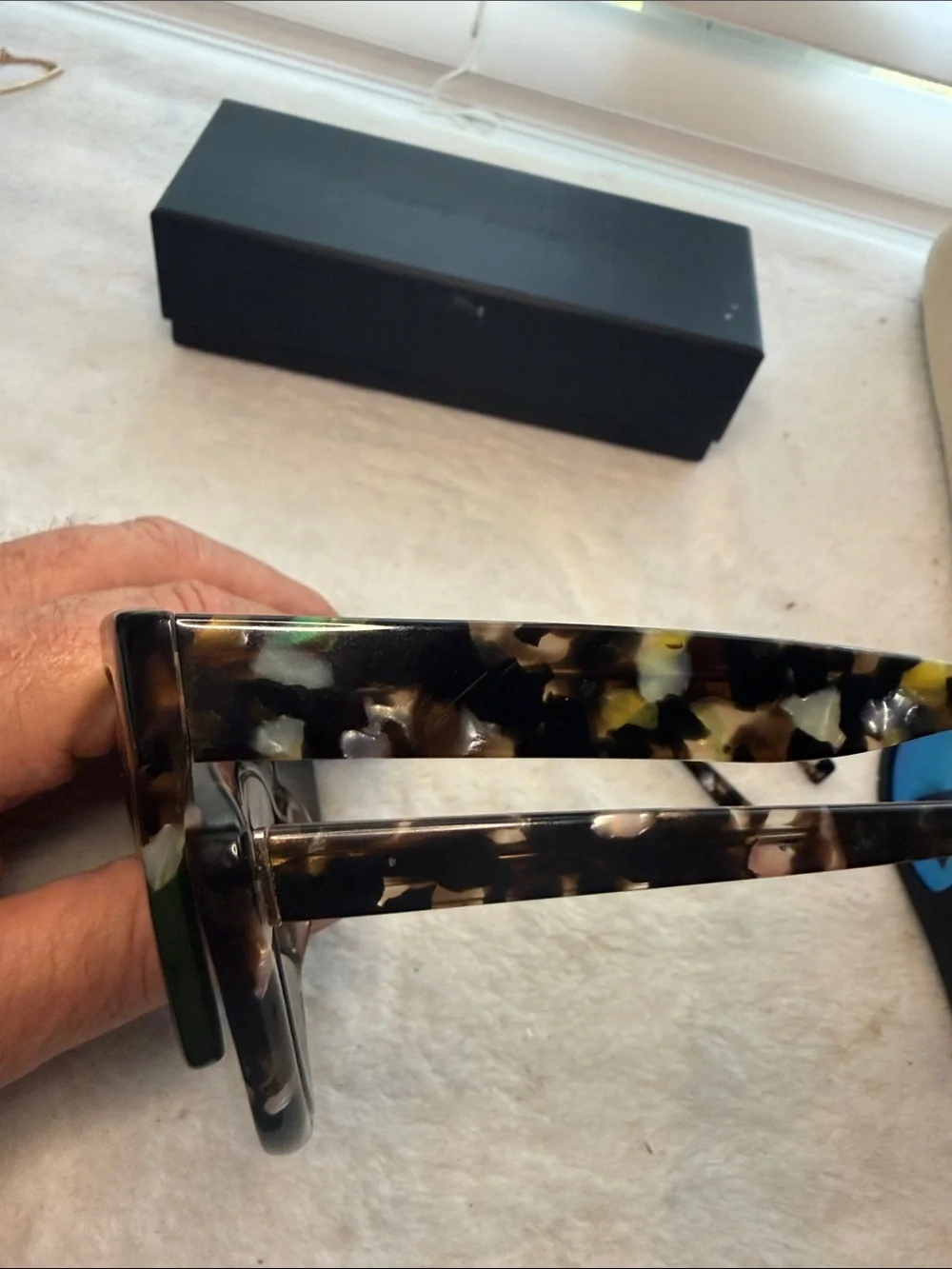 2 Pair Warby Parker Sonia and Lita Colored Tortoise Designer Glasses Frames
